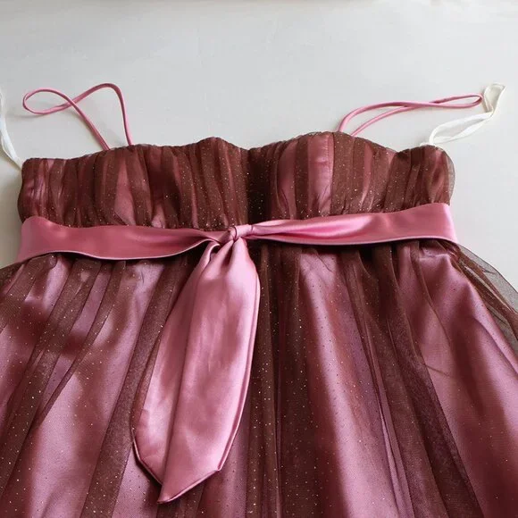 Pink Bubble Minidress - Picture 3 of 6